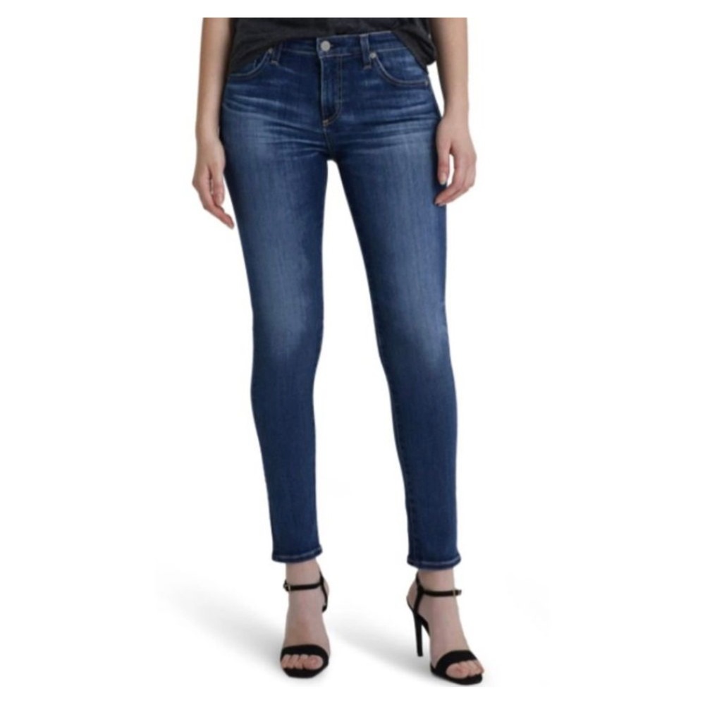 AG Jeans The Legging Ankle‎ Super Skinny 360 Contour Dark Wash 27 ATR Stretch
